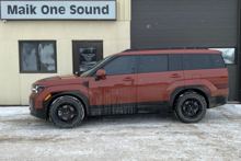 2025 Hyundai Santa Fe with professional window tint in North Bay